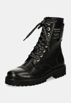 ZADIG&VOLTAIRE botine Joe femei, culoarea negru, cu toc plat, SWCT00004 imagine