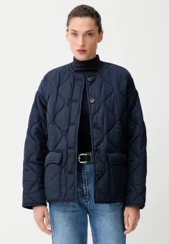 ZADIG&VOLTAIRE geaca culoarea bleumarin, de tranzitie, oversize, WWOW01685 imagine