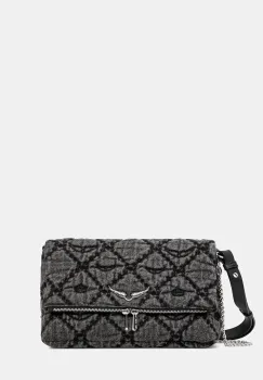 ZADIG&VOLTAIRE geanta de bumbac culoarea negru, LWBA04065 imagine