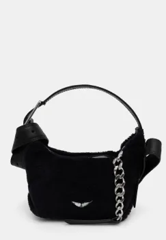 ZADIG&VOLTAIRE geanta de lana culoarea negru, LWBA02550 imagine