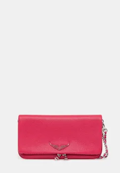 ZADIG&VOLTAIRE geanta de piele culoarea negru, LWBA00001 imagine