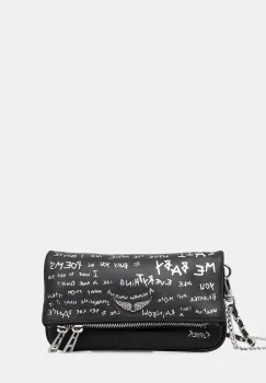 ZADIG&VOLTAIRE geanta de piele ROCK NANO GRAFFITI imagine