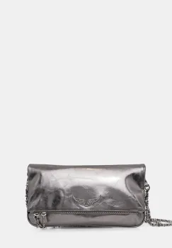 ZADIG&VOLTAIRE geanta de piele ROCK VINTAGE METAL imagine