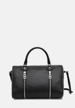 ZADIG&VOLTAIRE geanta de piele SUNNY MEDIUM GRAINED LEATHER imagine