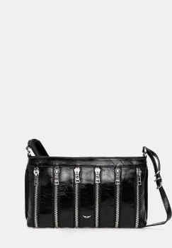 ZADIG&VOLTAIRE geanta de piele SUNNY MOODY MULTI ZIP imagine