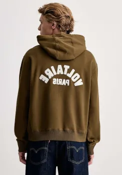 Zadig&Voltaire  hanorac cu gluga pentru barbati din bumbac SACHA imagine