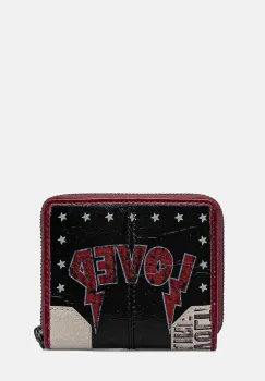 ZADIG&VOLTAIRE portofel de piele culoarea negru, LWSG03712 imagine