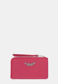 ZADIG&VOLTAIRE portofel de piele culoarea verde, LWSG00011 imagine
