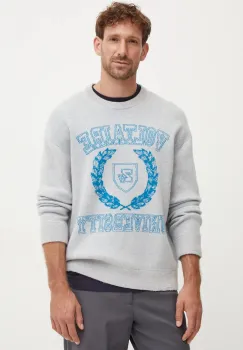 ZADIG&VOLTAIRE pulover de lana barbati, culoarea gri, KMSW00715 imagine