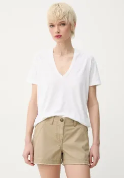 ZADIG&VOLTAIRE tricou din amestec de in femei, culoarea bej, JWTS02726 imagine