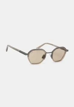 Zegna ochelari de soare barbati, culoarea bej, EZ0259_5045E imagine