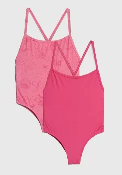 zippy costum de baie dintr-o bucata pentru copii 2-pack culoarea roz imagine