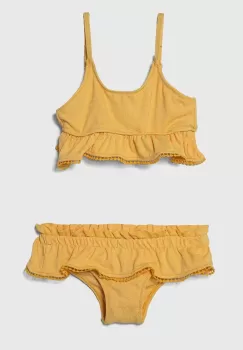 zippy costum de baie pentru copii din doua piese culoarea galben imagine