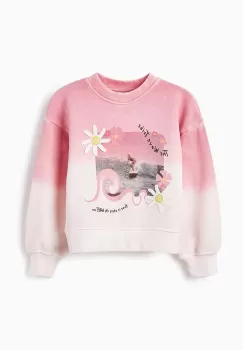 zippy hanorac de bumbac pentru copii culoarea violet, cu imprimeu imagine