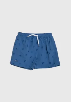 zippy pantaloni scurti de baie pentru bebelusi culoarea albastru marin imagine