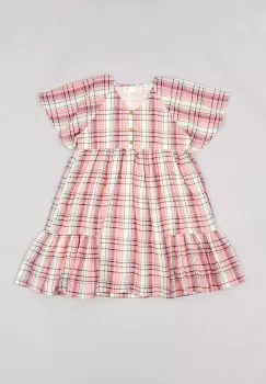 zippy rochie din bumbac pentru copii mini, drept imagine