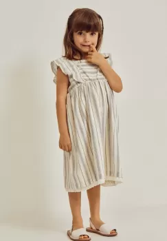 zippy rochie din bumbac pentru copii mini, evazati imagine