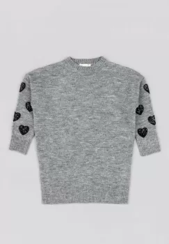 zippy rochie fete culoarea gri, mini, drept imagine