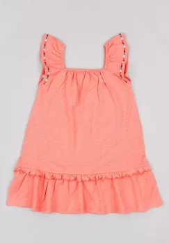 zippy rochie fete culoarea portocaliu, mini, evazati imagine