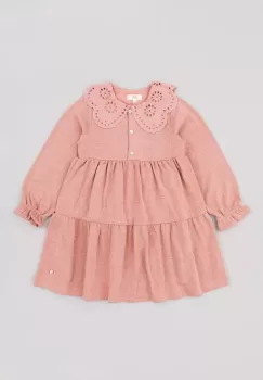 zippy rochie fete culoarea roz, mini, evazati imagine