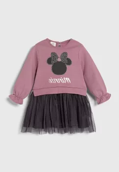 zippy rochie fete x Disney culoarea violet, mini, evazati imagine