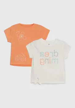 zippy tricou de bumbac pentru copii culoarea alb imagine