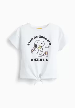 zippy tricou de bumbac pentru copii culoarea alb imagine