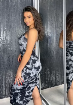 Rochie Passion Black Gray imagine