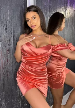 Rochie Sensual Coral imagine