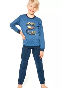 Pijama baieti 1-8 ani, 100% bumbac, Cornette B478-115 Road imagine