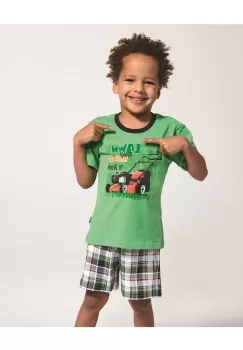 Pijama baieti 1-8 ani, 100% bumbac, Cornette B789-067 imagine