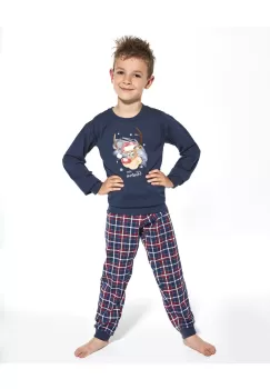 Pijama baieti 1-8 ani, colectia FAMILIE, Cornette B593-113 Merry Christmas imagine