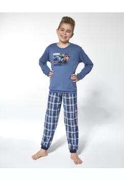Pijama baieti 1-8 ani, colectia tata-fiu, Cornette B593-112 imagine