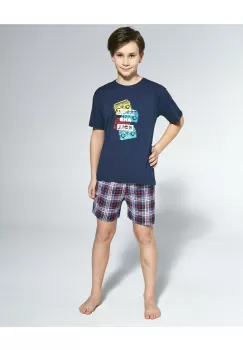 Pijama baieti 9-14 ani, 100% bumbac, Cornette B790-091 imagine