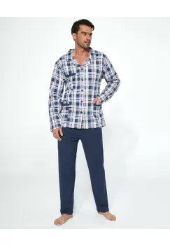 Pijama barbati, 100% bumbac, Cornette M114-045 imagine