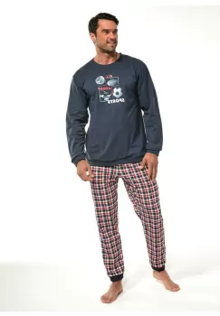 Pijama barbati, 100% bumbac, Cornette M115-133 imagine