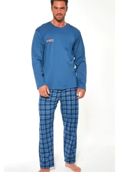 Pijama barbati, 100% bumbac, Cornette M124-179 Mountain, marimi S-2XL imagine