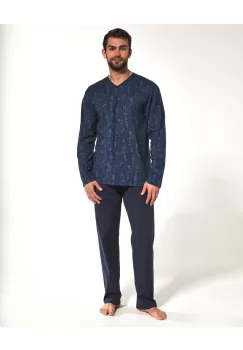 Pijama barbati, 100% bumbac, Cornette M310-173 imagine
