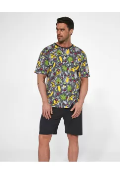 Pijama barbati, 100% bumbac, Cornette M323-108 imagine
