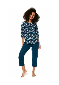 Pijama dama, 100% bumbac, Cornette W147-247 imagine