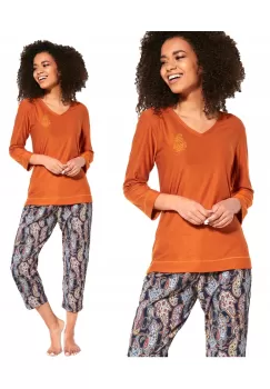 Pijama dama, 100% bumbac, Cornette W389-252 imagine