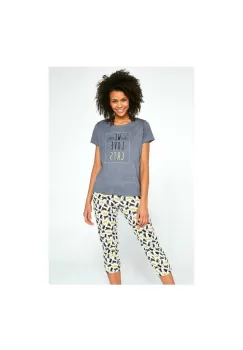 Pijama dama, 100% bumbac, Cornette W497-196 imagine
