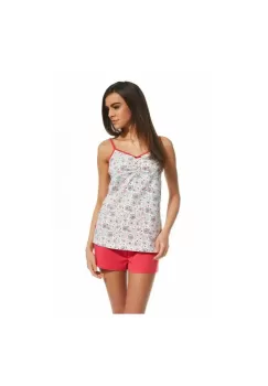 Pijama dama, 100% bumbac, Cornette W660-109 Summer Time 3 imagine