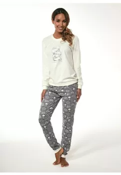 Pijama dama, 100% bumbac, Cornette W671-230 imagine