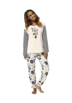 Pijama dama, 100% bumbac, Cornette W685-133 imagine