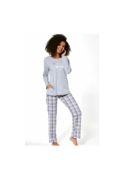 Pijama dama, bumbac, Cornette W679-254 Good Night imagine