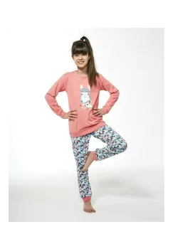 Pijama fete 1-8 ani, 100% bumbac, Cornette G353-115 imagine