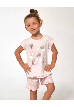 Pijama fete 1-8 ani, 100% bumbac, Cornette G359-070 imagine