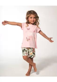 Pijama fete 1-8 ani, 100% bumbac, Cornette G361-076 imagine
