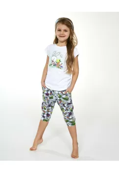 Pijama fete 1-8 ani, 100% bumbac, Cornette G487-084 imagine